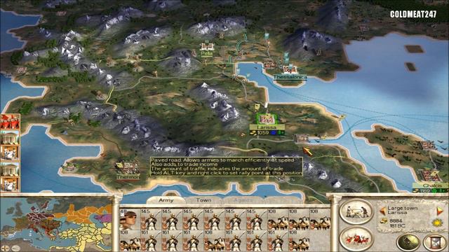 Rome Total War - Egyptian Campaign Part 58: Snow in the Parthian Desert