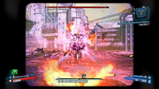 Borderlands 2 Gaige vs OP8 Terramorphous Sandhawk(No Badass, No Anarchy Begin) смотреть онлайн