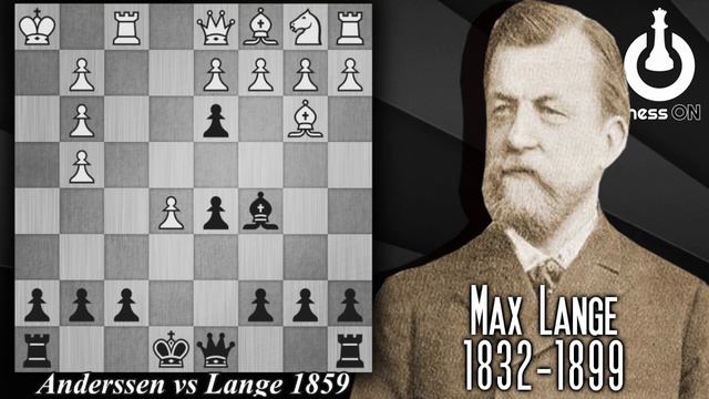 Game of the Day! Anderssen vs Max Lange 1859 смотреть онлайн