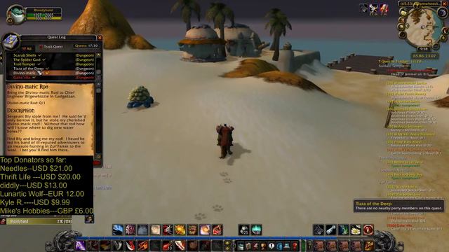 Rogue Road To 60. Part #21.---WoW Classic Live-Feralas