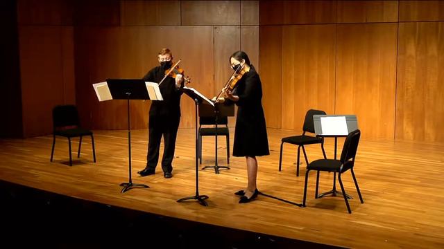 Benjamin Cork and Amanda Zhang: Halvorsen-Handel, Passacaglia for Violin and Viola смотреть онлайн