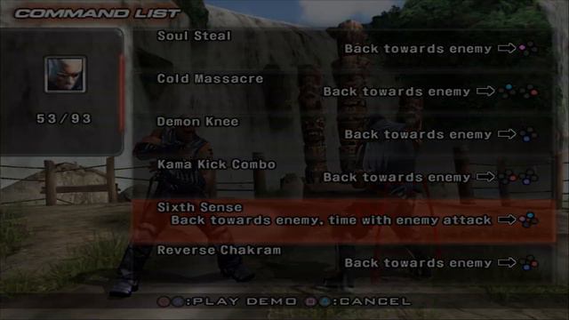 Tekken 5 - Raven Move List смотреть онлайн
