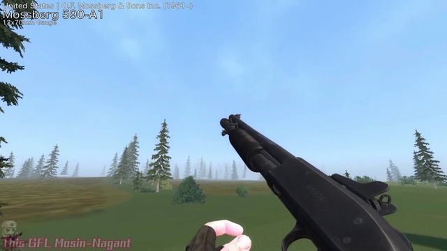 Garry's Mod [MWB Custom] Earthman's M590A1 Showcase смотреть онлайн