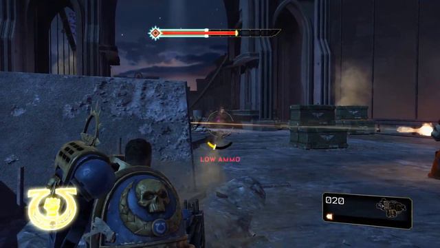 Warhammer 40,000: Space Marine [3] [END] [Hard, Blind] смотреть онлайн