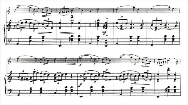 Huber, Adolf Violin Concertino No.3, Op. 7 for violin +piano смотреть онлайн