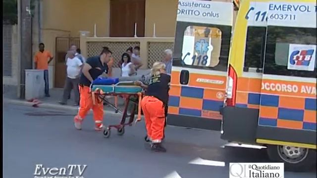 Sannicandro: incidente in corso Vittorio Emanuele. смотреть онлайн