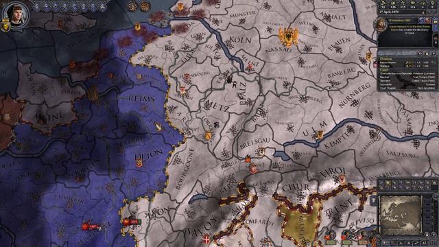 Crusader Kings 2 Count of Pfalz - Ep 02 | Let's Play Ck2 in the Holy Roman Empire смотреть онлайн