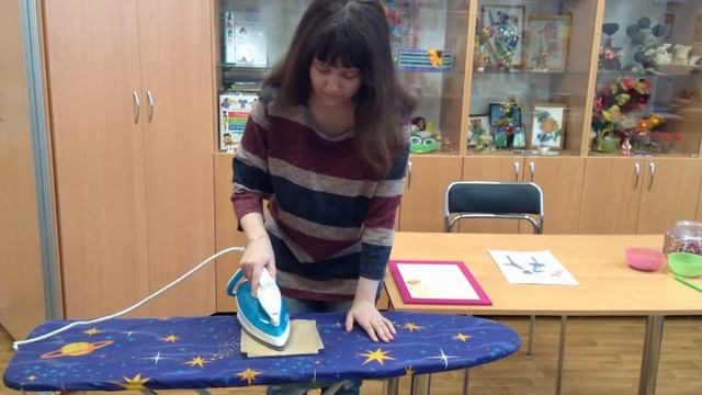 Панно термомозаика. Алексеева Анастасия. «Семья». смотреть онлайн