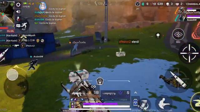 Apex Legend Mobile - Efsane maç!!! смотреть онлайн