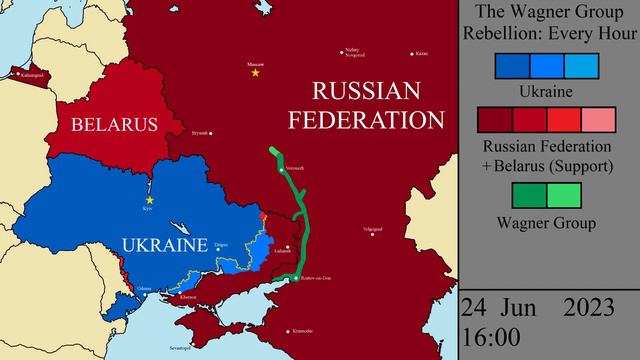 The Wagner Group Rebellion: Every Hour смотреть онлайн