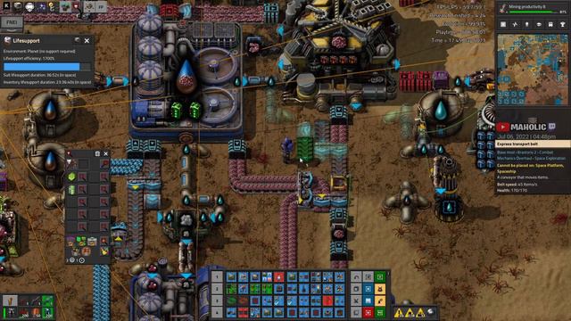 ⚙️Factorio ➡️ Coke Liquifaction & Core fixs ✅ Space exploration & K2 🏭⚙️| Gameplay смотреть онлайн