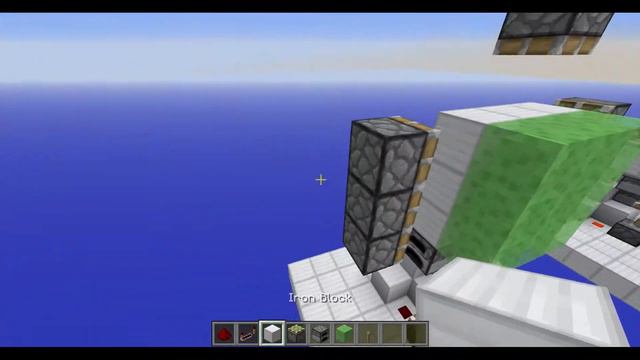 Minecraft: Futureistic/Decorational 3x3 Slime Block Vault Door Tutorial смотреть онлайн