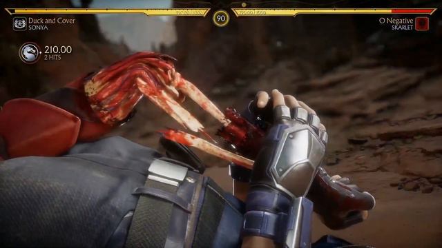 Mortal Kombat 11 Full Match Sonya vs Skarlet смотреть онлайн