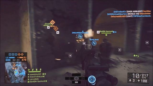 Battlefield 4 To The Window, To The Wall! - BF4 M416 Best Assault Rifle Killstreak Operation Locker смотреть онлайн