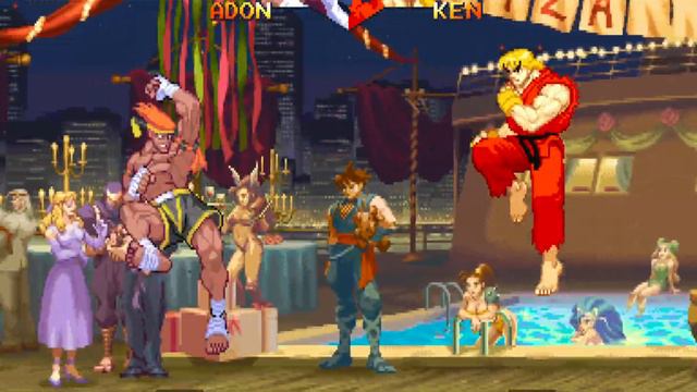 1996 [60fps] Street Fighter Zero 2 1066800pts Adon ALL смотреть онлайн