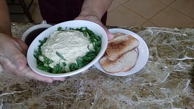 Паштет из скумбрии. Отличная идея для завтрака. Очень быстро и вкусно!