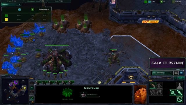 (TEST VOD5) Tot vs Kenzy - PvZ - Replay Starcraft 2 FR HD смотреть онлайн