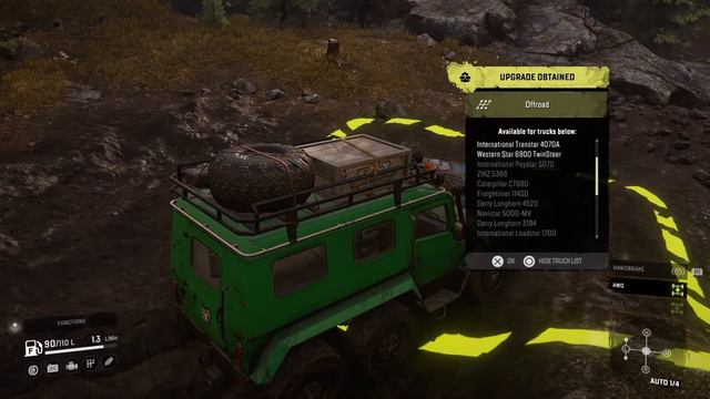 Offroad Gearbox Upgrade Location All Offroad Vehicles in Snow*Runner смотреть онлайн
