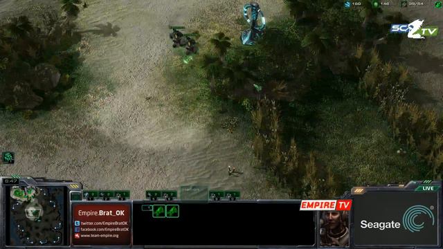 Empire.Brat_OK FP-Stream #14 Part 02 - [Starcraft II] смотреть онлайн