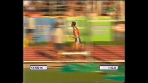 Чемпионат Европы по Лëгкой атлетике среди молодёжи 2007,финал эстафеты 4@400