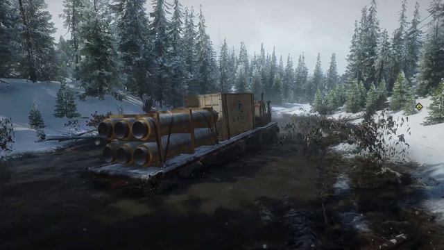 Drilling Supplies - Western Star 6900 | SnowRunner Gameplay смотреть онлайн