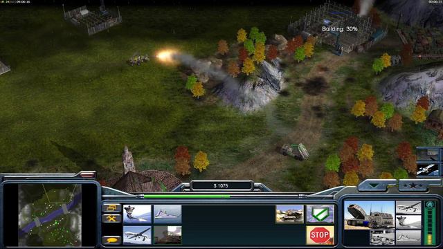 Generals: Shockwave - Front Mountain - Air Force Mirror - Testing out USA Air Force! смотреть онлайн