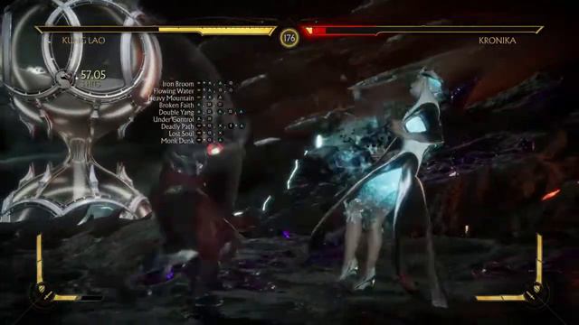 Mortal Kombat 11 Kung Lao vs Kronika смотреть онлайн