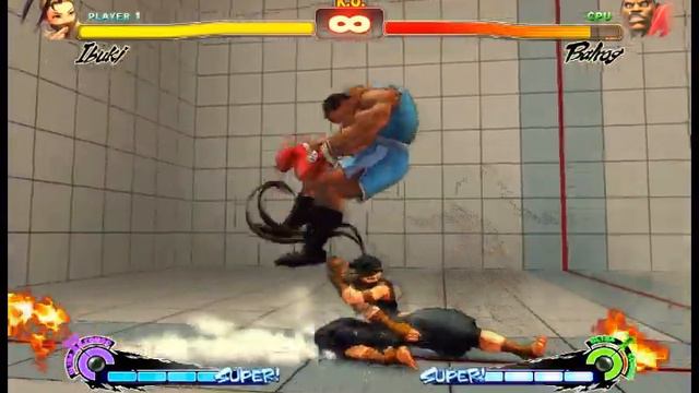 SSF4 AE : IBUKI combos, SJC tricks, basic set up смотреть онлайн