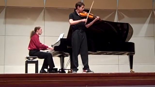 Rylan plays Polish Dance by Severn at Suzuki Institute Recital смотреть онлайн