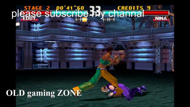 Eddi With Bryan Moves Gameplay - Tekken 3 (Arcade Version) смотреть онлайн