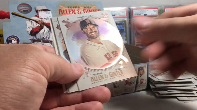2022 Topps Baseball Cards Opening Series #25 - 18 Loose 2021 Allen & Ginter Hot Box Packs!! смотреть онлайн