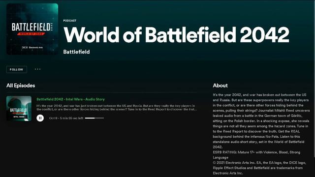 Battlefield 2042 - Intel Wars - Audio Story смотреть онлайн