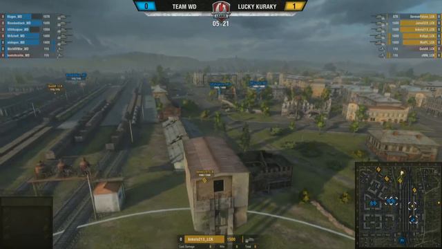 Team WD vs. Lucky Kuraky - Relegation - WoT Pro League Season 3 смотреть онлайн