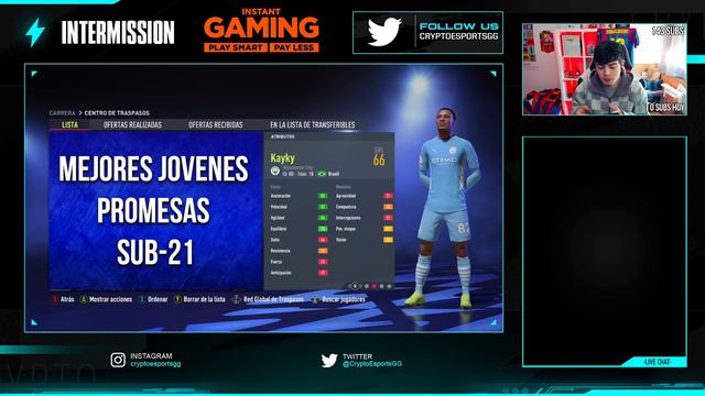 ✅ TOP 10 MEJORES JOVENES PROMESAS SUB-21 de MODO CARRERA en FIFA 22! | TheMavericK смотреть онлайн