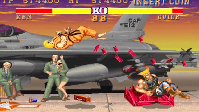 Street Fighter 2 Hack - Super Golden Edition KEN Playthrough смотреть онлайн