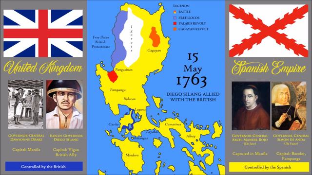 The British Invasion of Manila & the Revolts of Palaris & Diego Silang (EVERYDAY from 1762-1764) смотреть онлайн