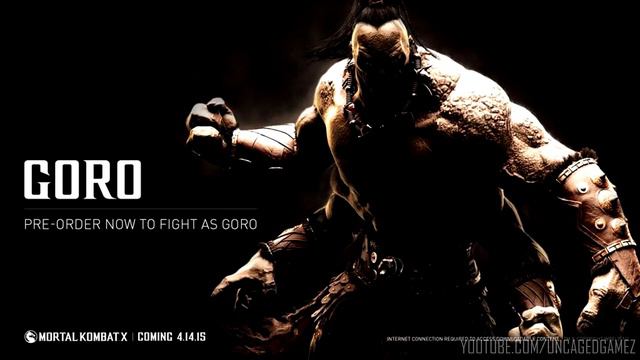 Mortal Kombat X: Goro DLC Confirmed & Release Date Confirmed! смотреть онлайн