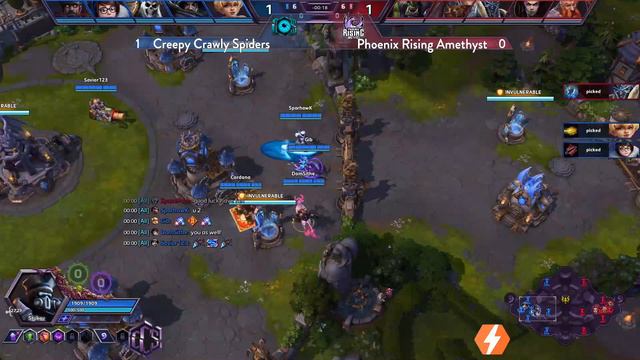 NGS Div E West - Creepy Crawly Spiders vs. Phoenix Rising Amethyst - 17 Mar 2022 смотреть онлайн