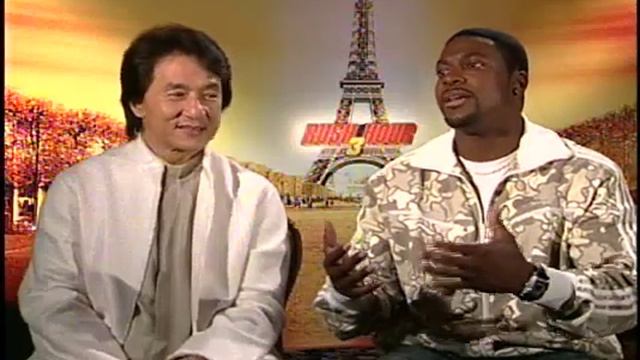Jackie Chan Chris Tucker interview for Rush Hour 3 смотреть онлайн