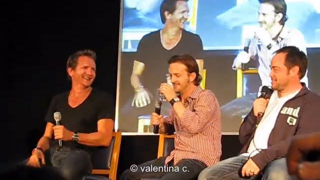Jus In Bello 2011 - Richard Speight Jr., Sebastian Roché and Mark Sheppard panel смотреть онлайн