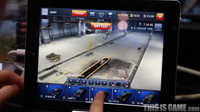 Мобильная версия World of Tanks - Blitz смотреть онлайн