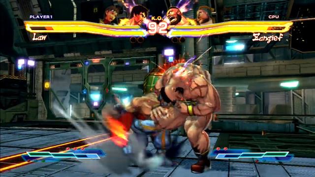 Street Fighter X Tekken Playthrough Law and Sakura смотреть онлайн