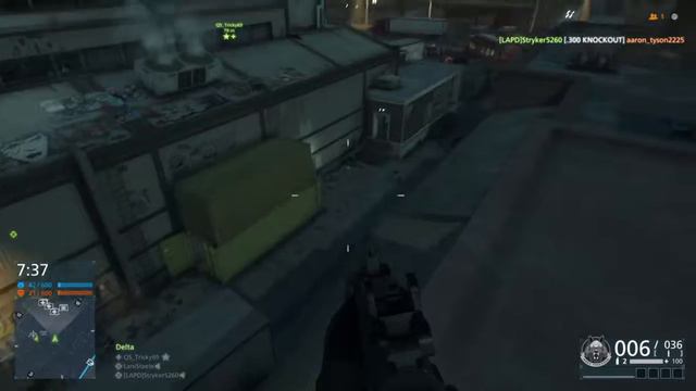 Battlefield Hardline: Playing On A Low Populated Server. смотреть онлайн