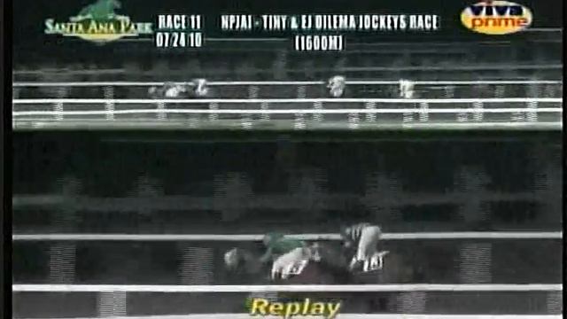 RACE 11 SHADES OF RED NPJAI-TINY & EJ DILEMA JOCKEYS RACE 07/24/2010 смотреть онлайн