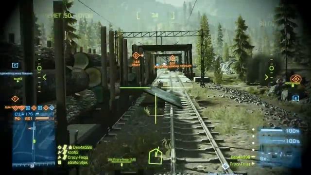 Battlefield 3 - Тырят фраги смотреть онлайн