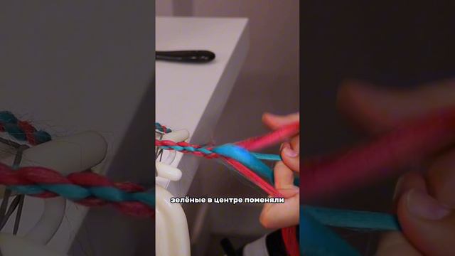 Как заплести четырёхгранную косу? #afromari #брейды смотреть онлайн