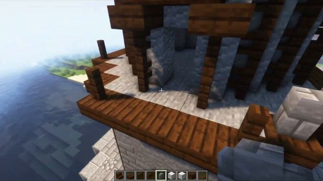 Minecraft | How to Build a Medieval Lighthouse | Tutorial смотреть онлайн
