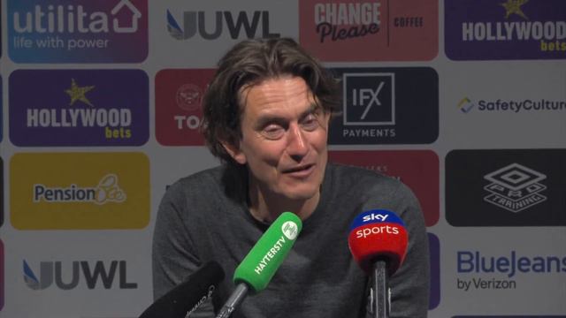'I really hope he'll choose us' -Frank on Eriksen's future at Brentford after 0-0 draw vs. Tottenha смотреть онлайн