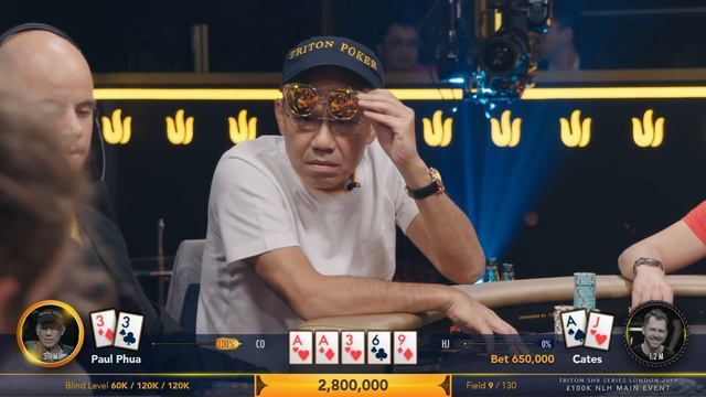 Fantastic Fold by Jungleman! Triton Poker Series London 2019 смотреть онлайн