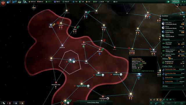 Stellaris : Apocalypse - Imperium Of Man Let's Play #4 (More Pirates) смотреть онлайн